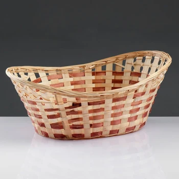 

Basket "Ladya", bottom 27 × 20, top 41 × 28, height 15 cm, bamboo 4501535