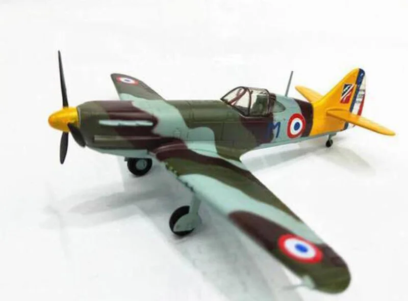 1/72 масштаб Второй мировой войны Франция D520 ВВС Классический истребитель самолет модели взрослых детей игрушки для шоу дисплей