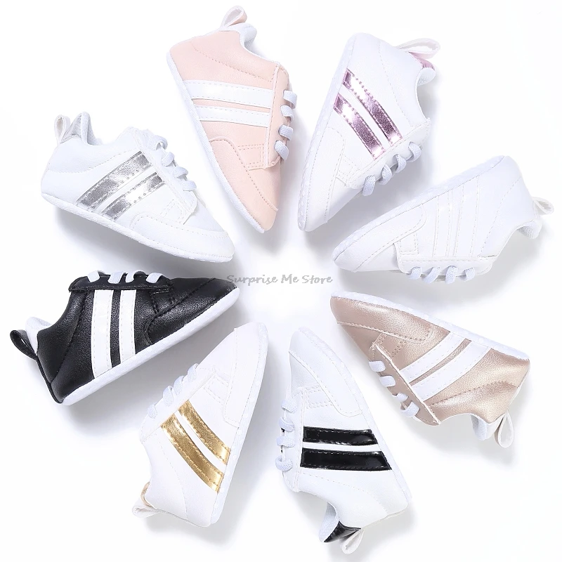 New Baby Sneaker Newborn Sport Shoes Casual Flats For Baby Boys Girls Infant Toddler Soft Bottom Anti-slip First Walkers 0-18 M 1