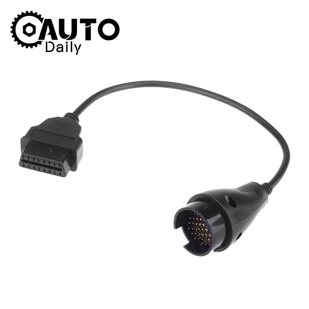 Высокое Качество MB 38 Pin к 16 OBD2 OBD II диагностический адаптер для Mercedes 38pin разъем Benz