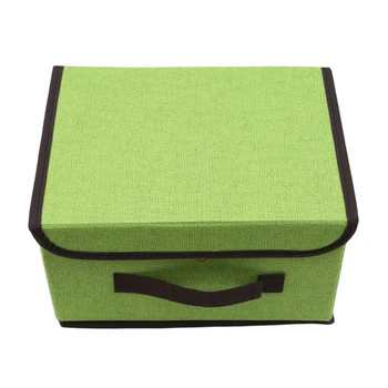 

Newest Storage Box Candy Woven Folding Underwear Organizer Cabinet Container House Divider For Socks Ties Bra Lingerie Boxes