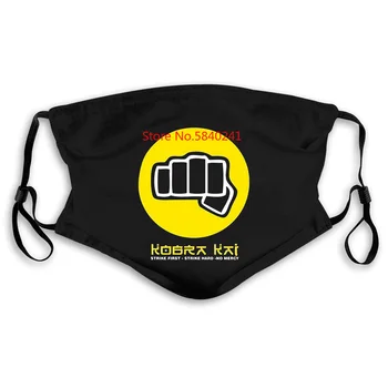 

Kobra Kai Black Men's Newest Men Harajuku Funny Rick Mask women kid's PM2.5