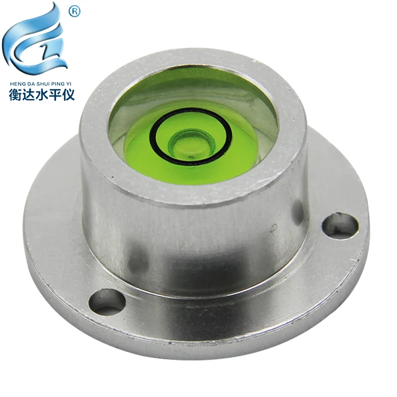 

Metal round horizontal bubble with mounting hole level 25*12mm
