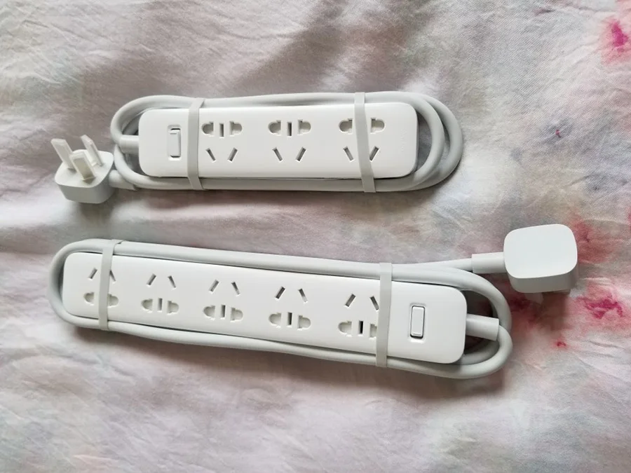Original Xiaomi Mijia Power Strip 1.8m Cable 3 Extension Socket Power Converter Adapter Mi Electrical Socket Basic Version (20)