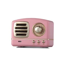 Классический радио форма FM Bocinas Bluetooth ретро сабвуфер мини беспроводной динамик