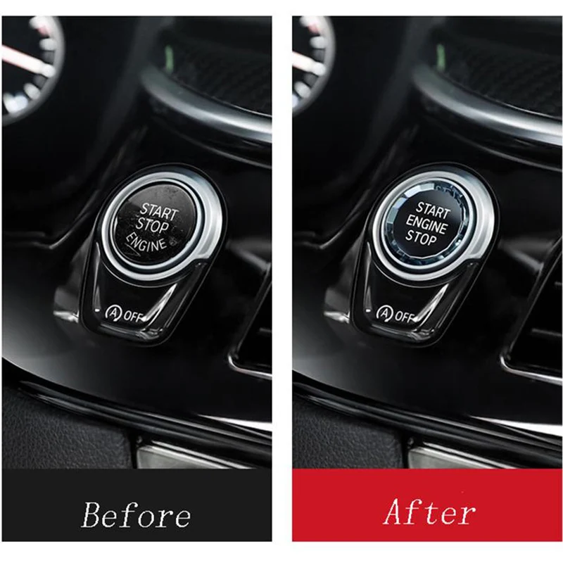 Kaufe Auto Motor START-Taste Ersetzen Abdeckung STOP Schalter