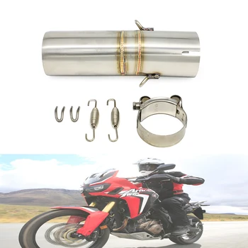 

Motorcycle Exhaust Middle Link Pipe For Honda CRF1000L AFRICA TWIN 2016 2017 2018 2019 / CRF 1000 L AFRICA TWIN Adventure Sports