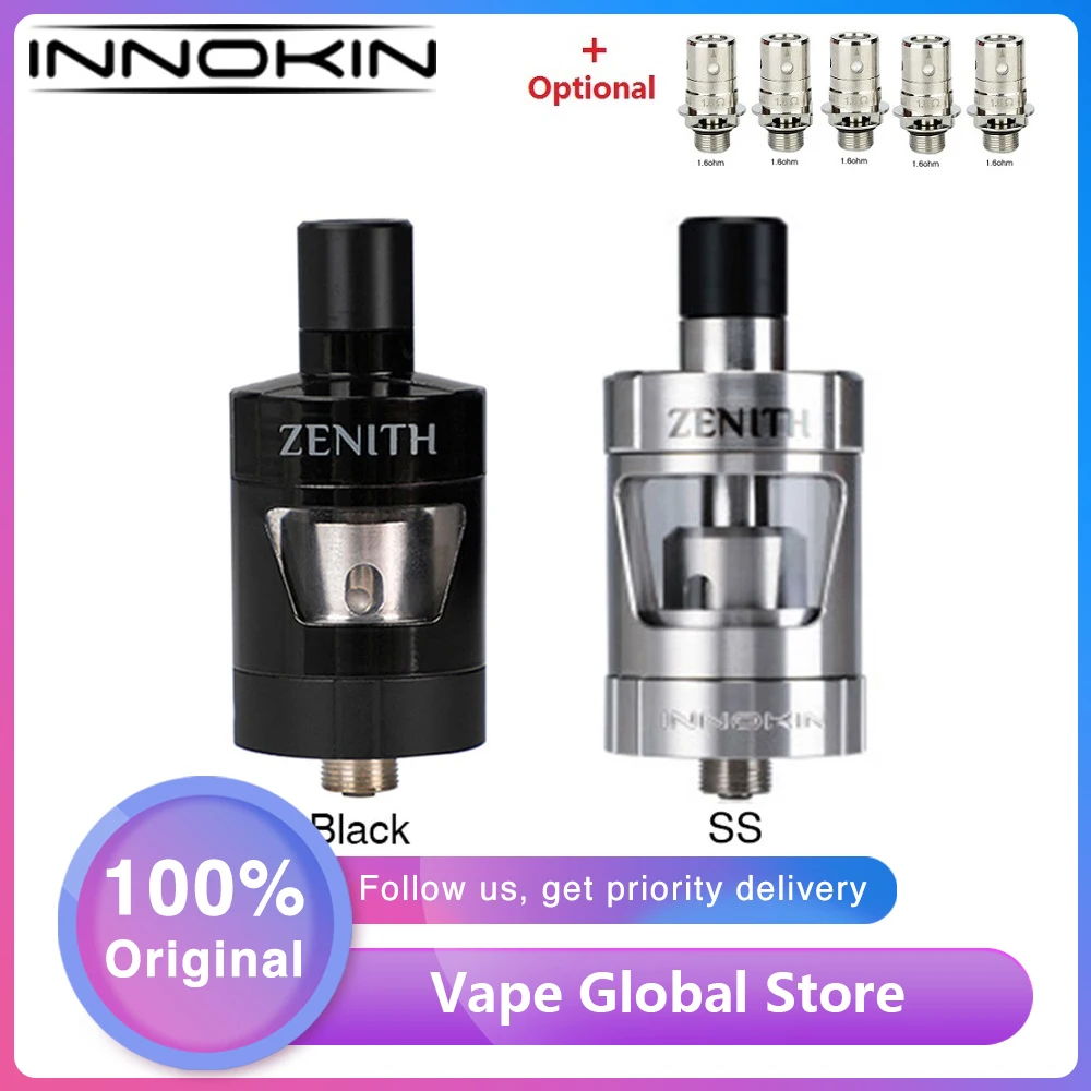 Оригинальный атомайзер Innokin Zenith D22 бак 3 мл с диаметром 22 мм для электронной