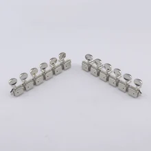 1 комплект гитарная семья Kluson винтажные гитарные головки тюнеры(никель) Сделано в Корее