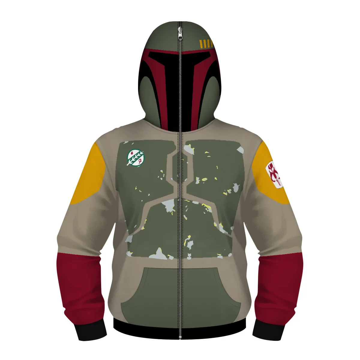 

3D Printing Kids Boys Zip Up Superhero Hoodie with Zipper The Avengers Children Sweat Shirt with Masks Teenagers Sport Wear Tops