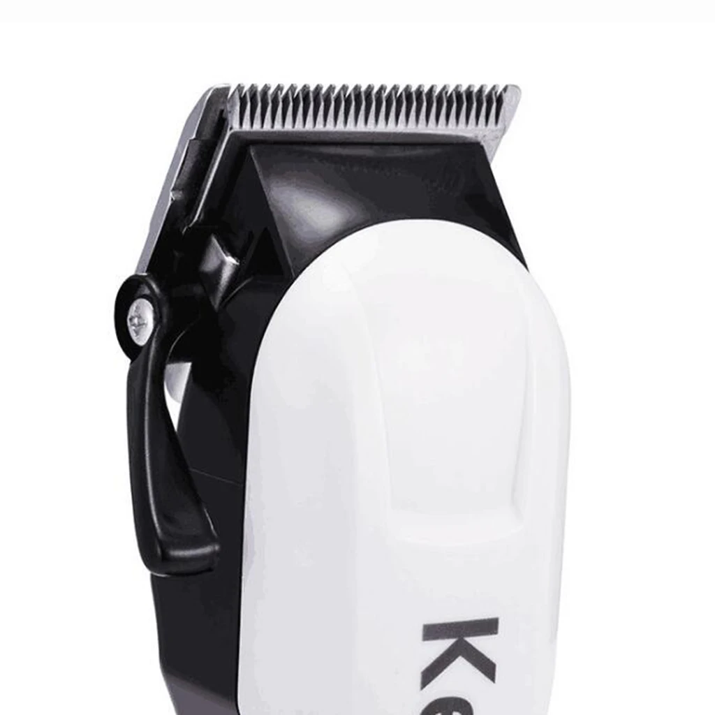 Kemei KM-809A Men's Electric LCD Hair Clipper Professional Rechargeable Trimmer Haircut Machine Barber Shop Shaver EU Plug HOT