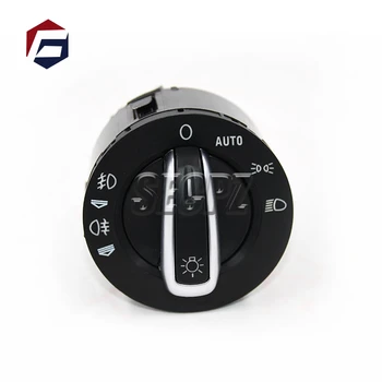 

Chrome Headlight Switch Control Fog Light Switch Control For Audi A6 S6 C6 RS6 Allroad For Q7 4FD941531A 4F1941531E