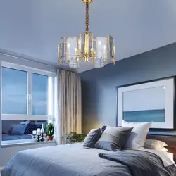 Скандинавский Креативный светодиодный потолочный светильник, прозрачные стеклянные подвесные светильники, медные роскошные светильники