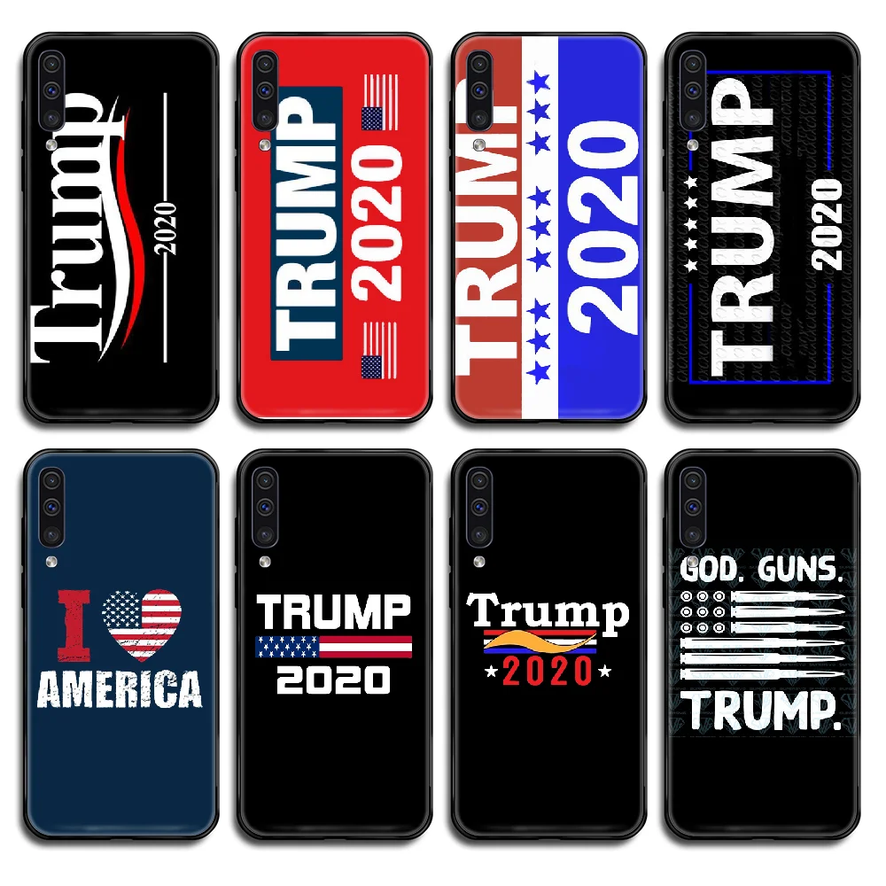Американский США Трамп 2020 чехол для телефона Корпус Samsung Galaxy A C Note 3 4 5 6 7 8 10 20 40 50 70 E