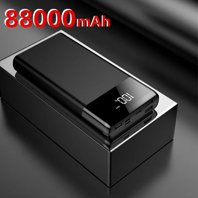 Внешний аккумулятор высокой емкости на 88000 мА · ч с USB портами|Внешние