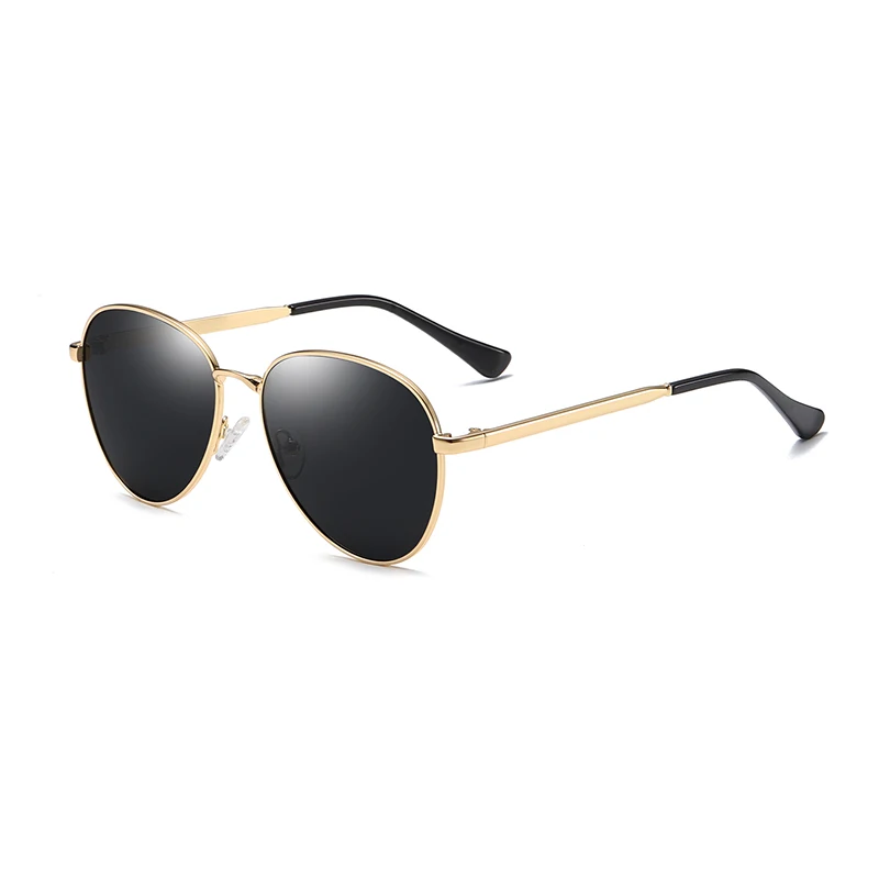 C2 Gold Black Pro Acme, кошачий глаз, солнцезащитные очки для женщин, Поляризованные, океанские, розовые линзы, модные женские солнцезащитные очки, металлическая оправа, Oculos de sol Feminino PA1278 - Цвет линз: C2 Gold Black