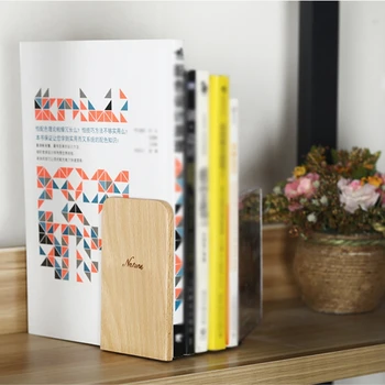 

Comfortable life Beech Creative Book Block Thicken Simple Book Wooden Storage Holders Environmentally Useful x hot sale 2