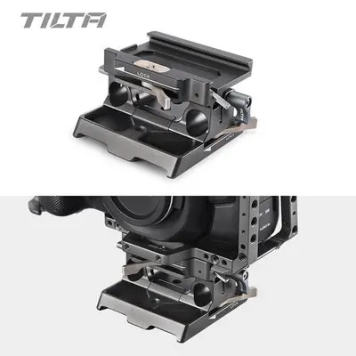LMS Baseplate Tilta TA-T01-A-G чехол для камеры все наборы аксессуаров для BMPCC 4K камера Верхняя ручка деревянная боковая ручка F970 Батарейная пластина - Цвет: LMS Baseplate