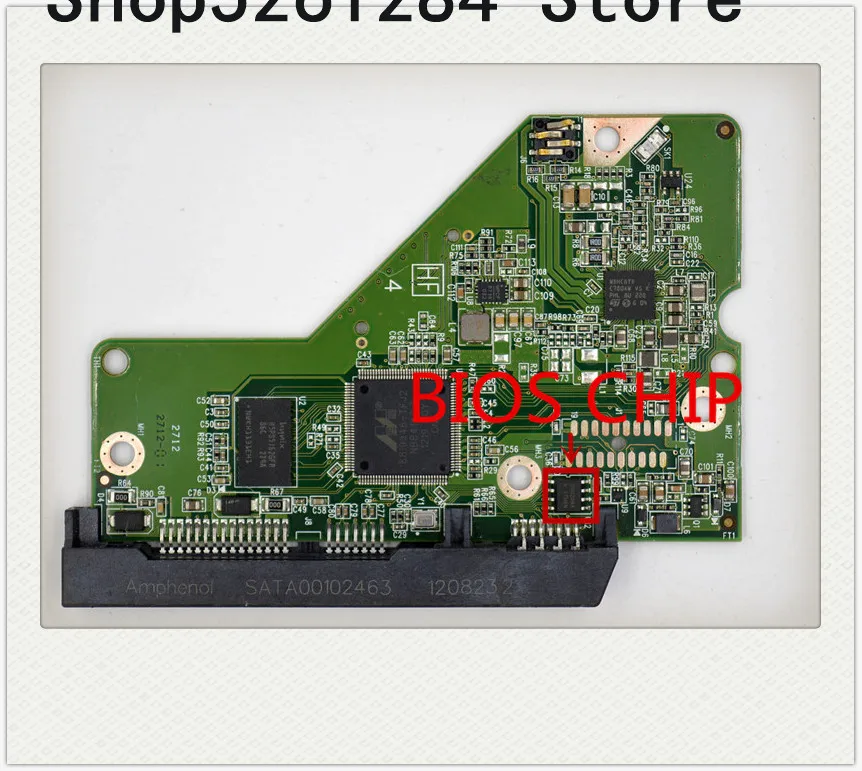 Promoción Placa lógica HDD PCB 2060-771824-006 REV A para disco duro WD 3,5 SATA, recuperación de datos de reparación BEpEnr3GY