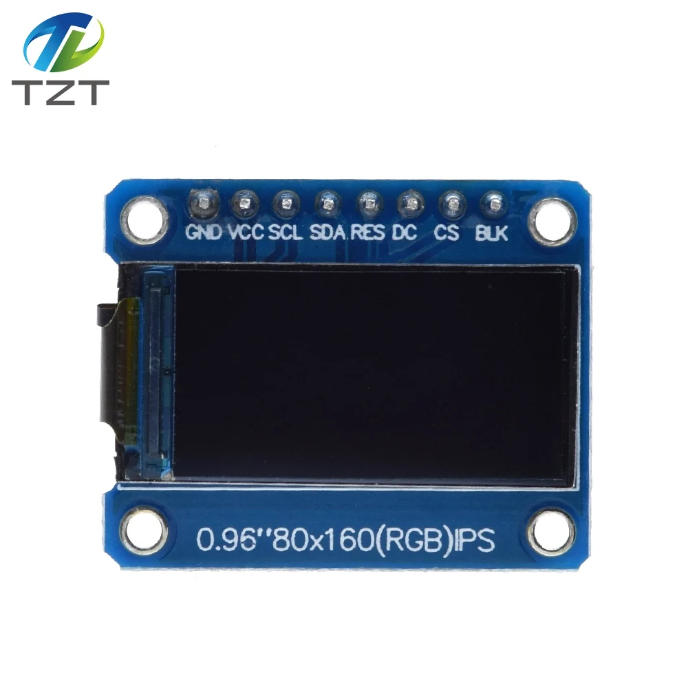 TFT дисплей 0 96/1 3 дюймов IPS 7P SPI HD 65K полноцветный ЖК модуль ST7735 / ST7789 Привод IC 80*160 240*240