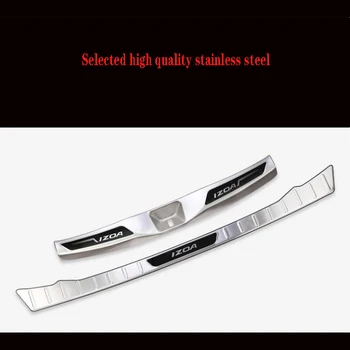 

apply only for Toyota IZOA rear shield modified trunk shield welcome pedal tailgate threshold strip decoration