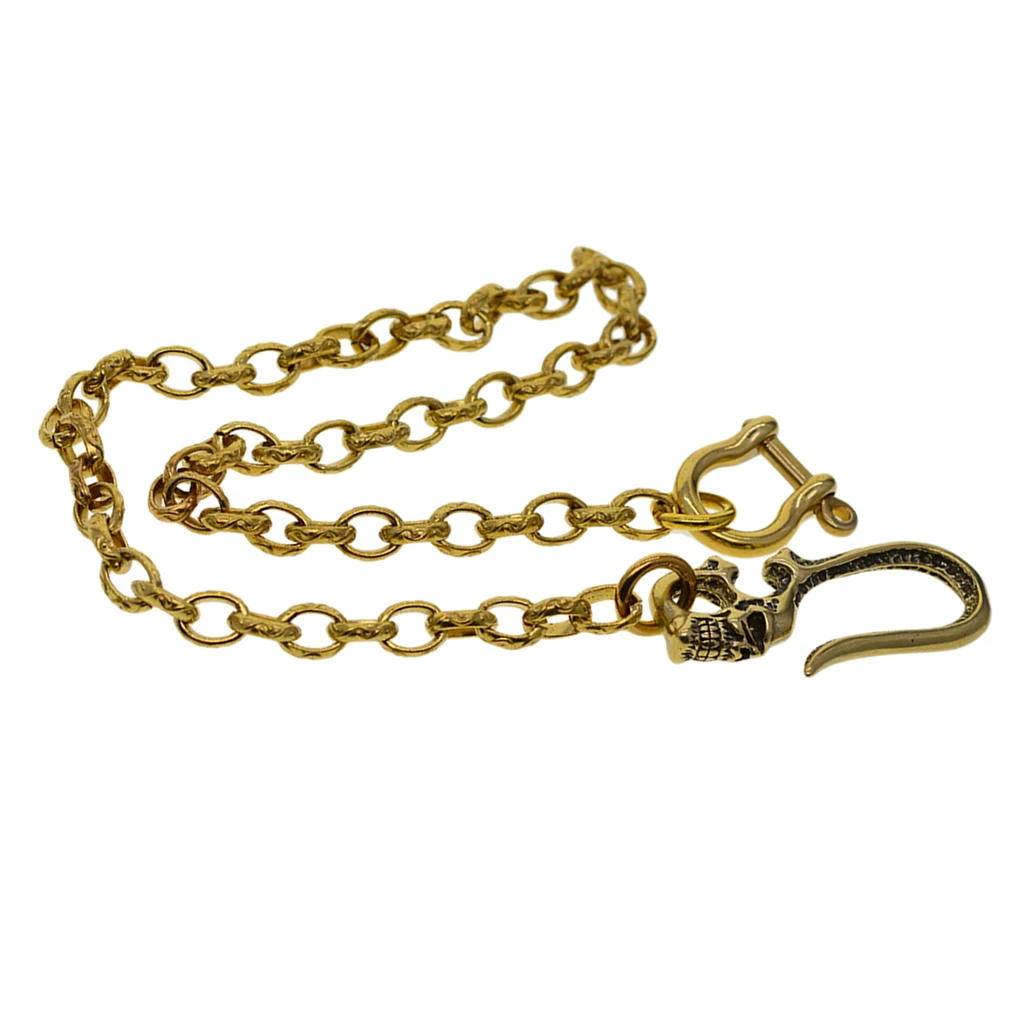Wallet Chain For Men Biker Hip Hop Punk Skull Strong Key Jeans Pant Chain Heavy Waist Chain