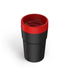 Многофункциональная автомобильная мусорная урна Органайзер для хранения монет коробка для салфеток