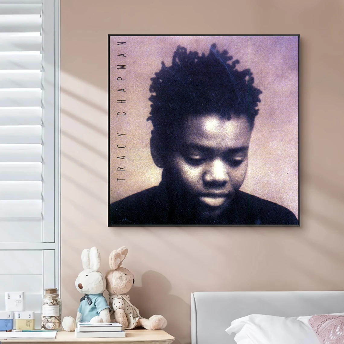 Tracy Chapman Tracy Chapman Music Album Cover Canvas Poster Hip Hop Rapper Pop Music Star Wall Painting Art Decoration Framele