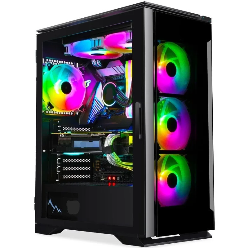 Pc gamer di alta qualità Core I7 I9 E5-2680 CPU GTX 1060 /8G RAM 16G RAM computer desKtop computer da gioco per giochi per pc