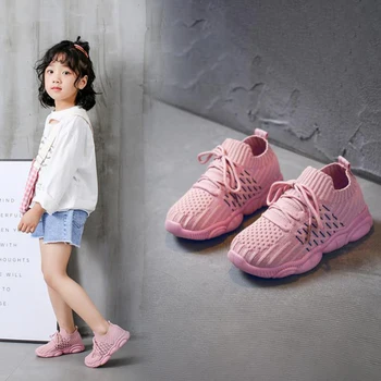 

2020 Children's Casual Shoes Breathable Fashion Spring Summer Girls Boys Soft Bottom Shoes Toddler Sneakers Breathable Shoes