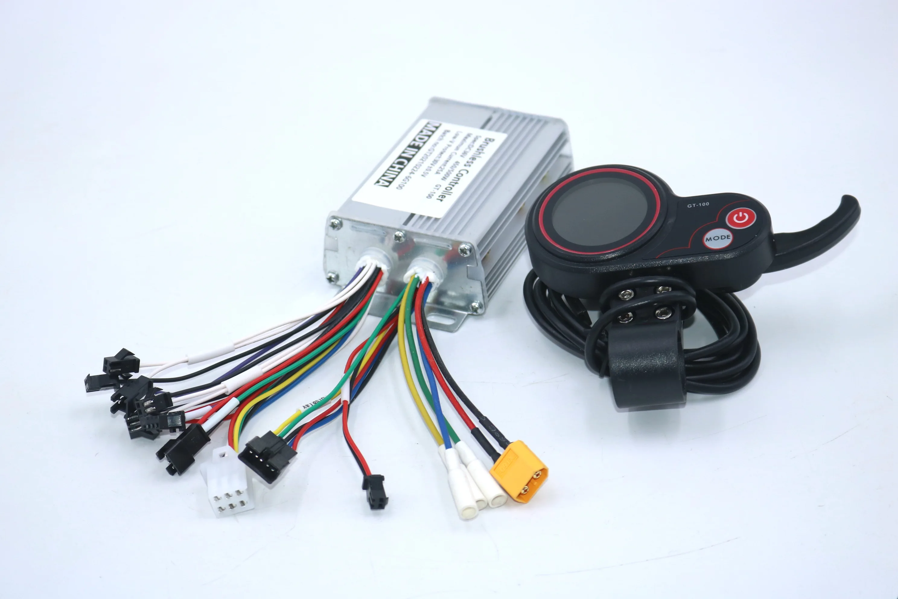 GREENTIME Six Mosfet 36V/48V/60V 450/500W BLDC Electric scooter controllerand GT-100 LCD Display one set | Спорт и развлечения