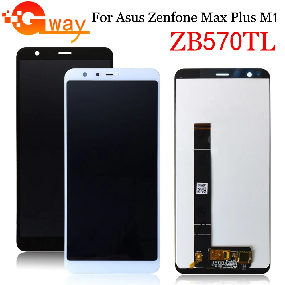ЖК-дисплей для ASUS ZenFone Max Plus M1 ZB570TL LCD X018DC X018D сенсорный экран дигитайзер датчик