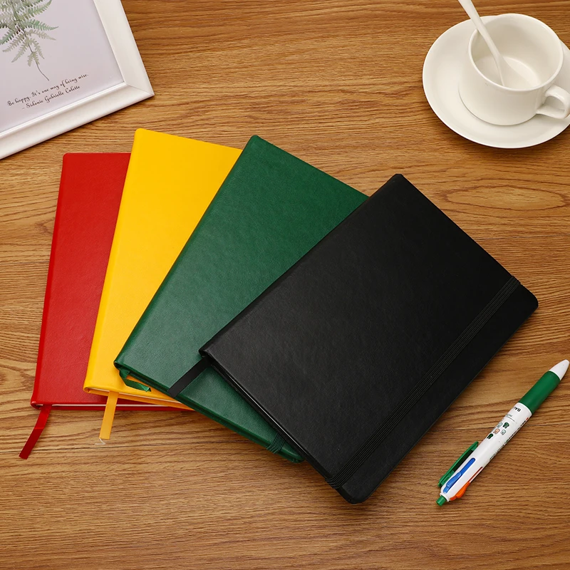 

Universal School Office A5 Hardcover Blank Notebook PU Bandage Personal Diary Notebook Stationery Journal Blank Paper Notebook