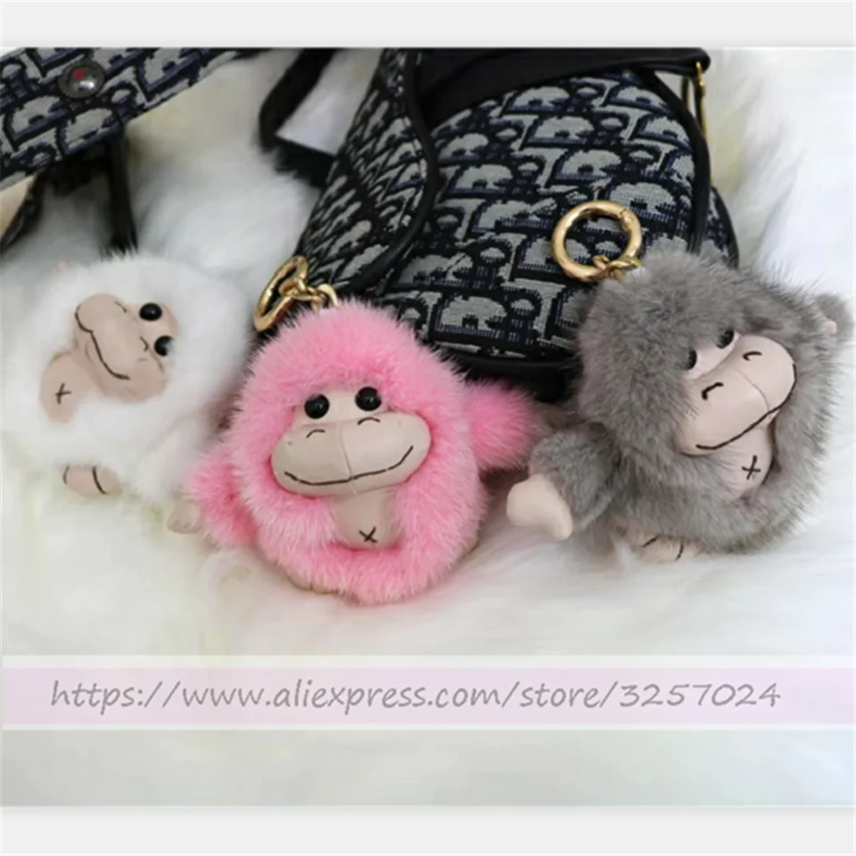 fur monkey toy