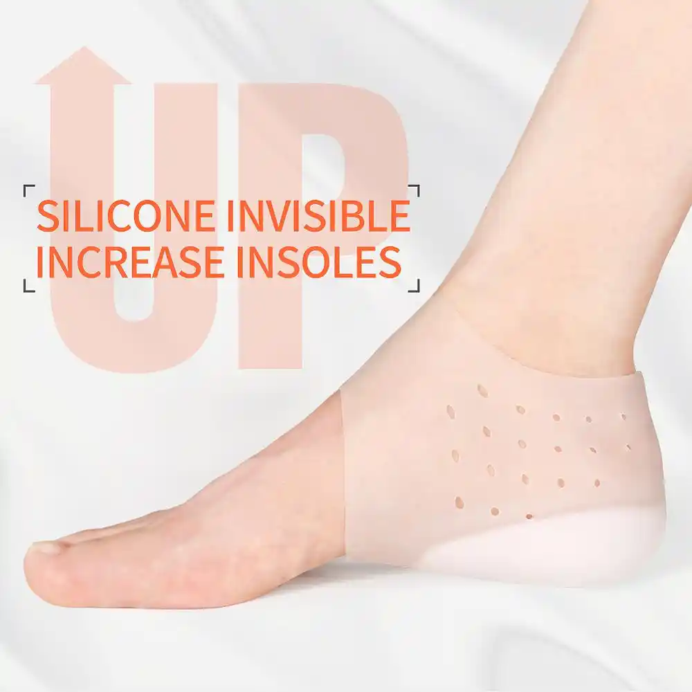 Air Cushion Invisible Height Increase Lift Heel Insoles Enhancers Inserts Pads