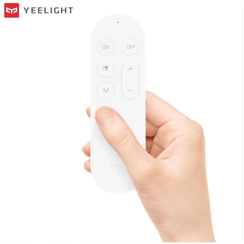 Smart Universal Remote Control Wireless Remote Controller Smart IR Remote Control Bluetooth Voice Remote Control Yeelight Remote Control Transmitter 6 Buttons Adjust Light For Yeelight Smart LED Ceiling Light Lamp