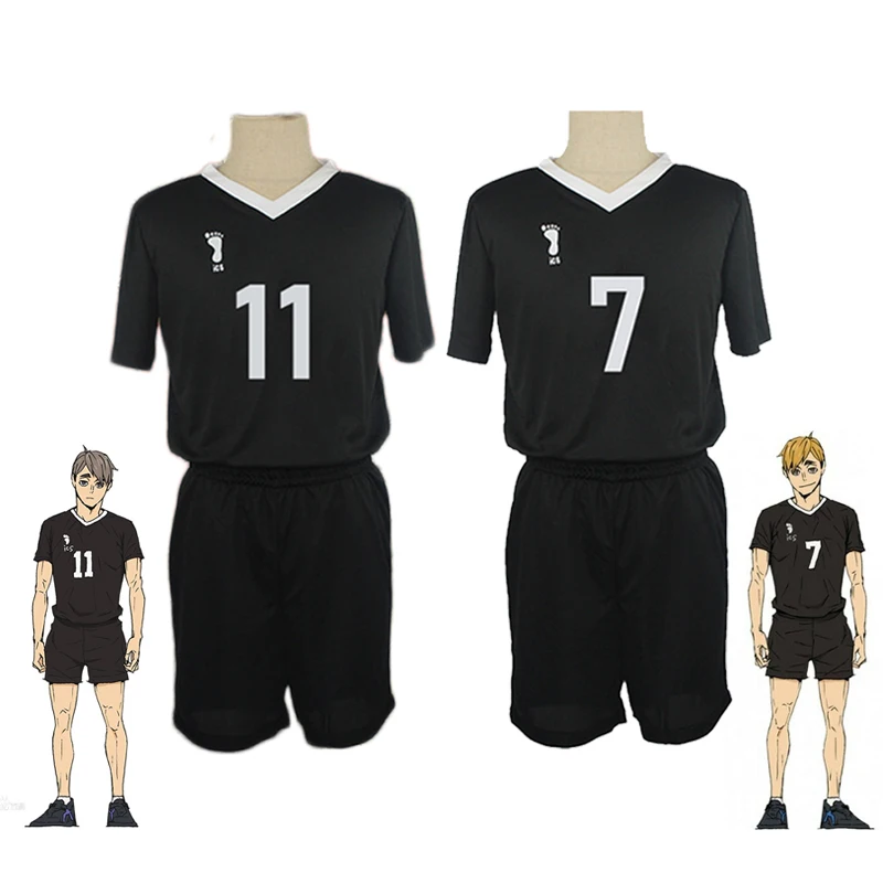 Аниме Haikyuu! Osamu Miya Atsumu Shoole Униформа футболка шорты косплей костюм Haikiyu Volley Ball