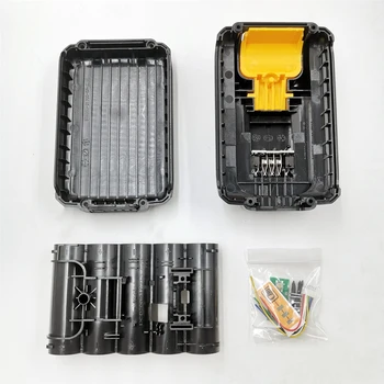 

DCB200 5* 21700 Li-ion Battery Plastic Case PCB Charging Protection Circuit Board Box Shell For De walt 18V 20V 4Ah