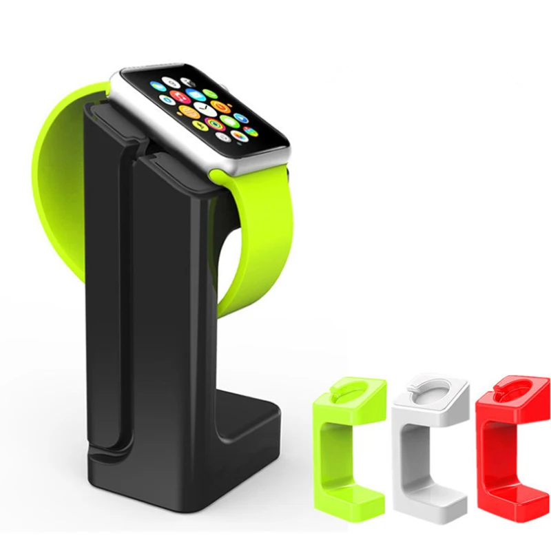

Charge For Apple watch stand Apple Watch 4 5 3 2 1 iWatch 42mm 38mm 44mm 40mm smart watch accessories station holder black white