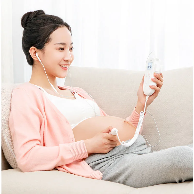 Бытовой фетальный Doppler Портативный Детские пульса Дисплей монитор младенца