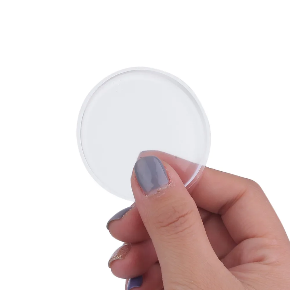 Novelty Jelly Silicone Cosmetic Puff Small Size Face Foundation BB Cream Cosmetic Makeup Puff Makeup Tools Accessory