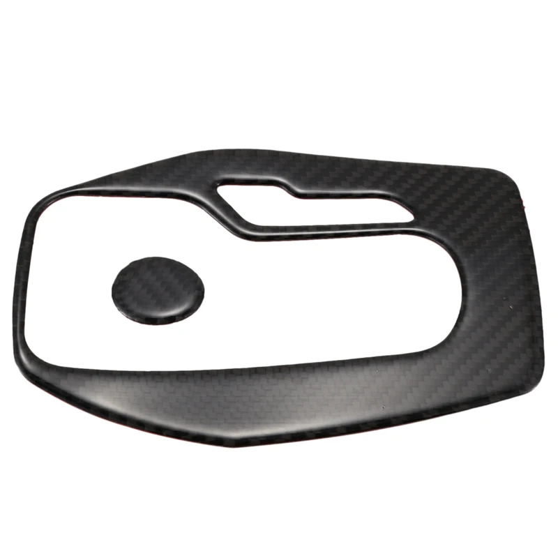 

Carbon Fiber Gear Shift Box Panel Cover Trim Fit for Chevrolet Camaro 2017-2019