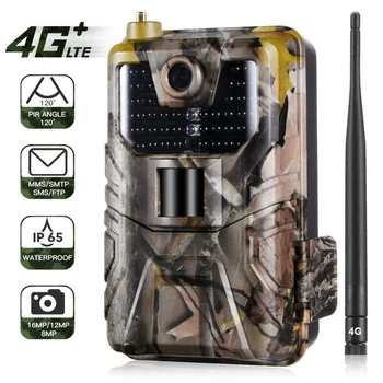 

Hc-900Lte 4G Hunting Camera 16Mp 940nm Trail Camera Mms/Sms/Smtp/Ftp Ip65 Wild Camera 44 Led
