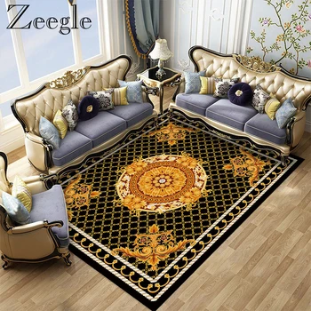

Zeegle Living Room Carpet Anti-slip Bedroom Rug Door Mat Absorbent Batheoom Carpet Shower Mat Washable Hallway Rug Foot Mat