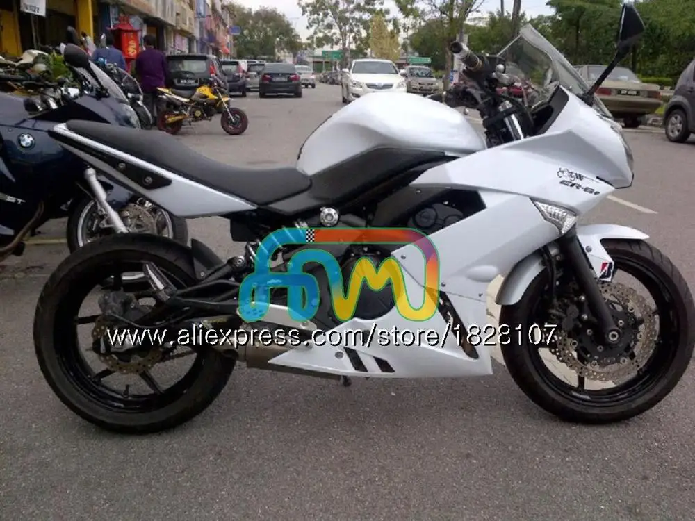 Красный горячее тело комплект для KAWASAKI 650R ER 6 F 650 R ER6 F 09-11 31BS. 28 ER 6F 650-R ER-6F ER6F 09 10 11 2009 2010 2011 обтекатель - Цвет: No. 5