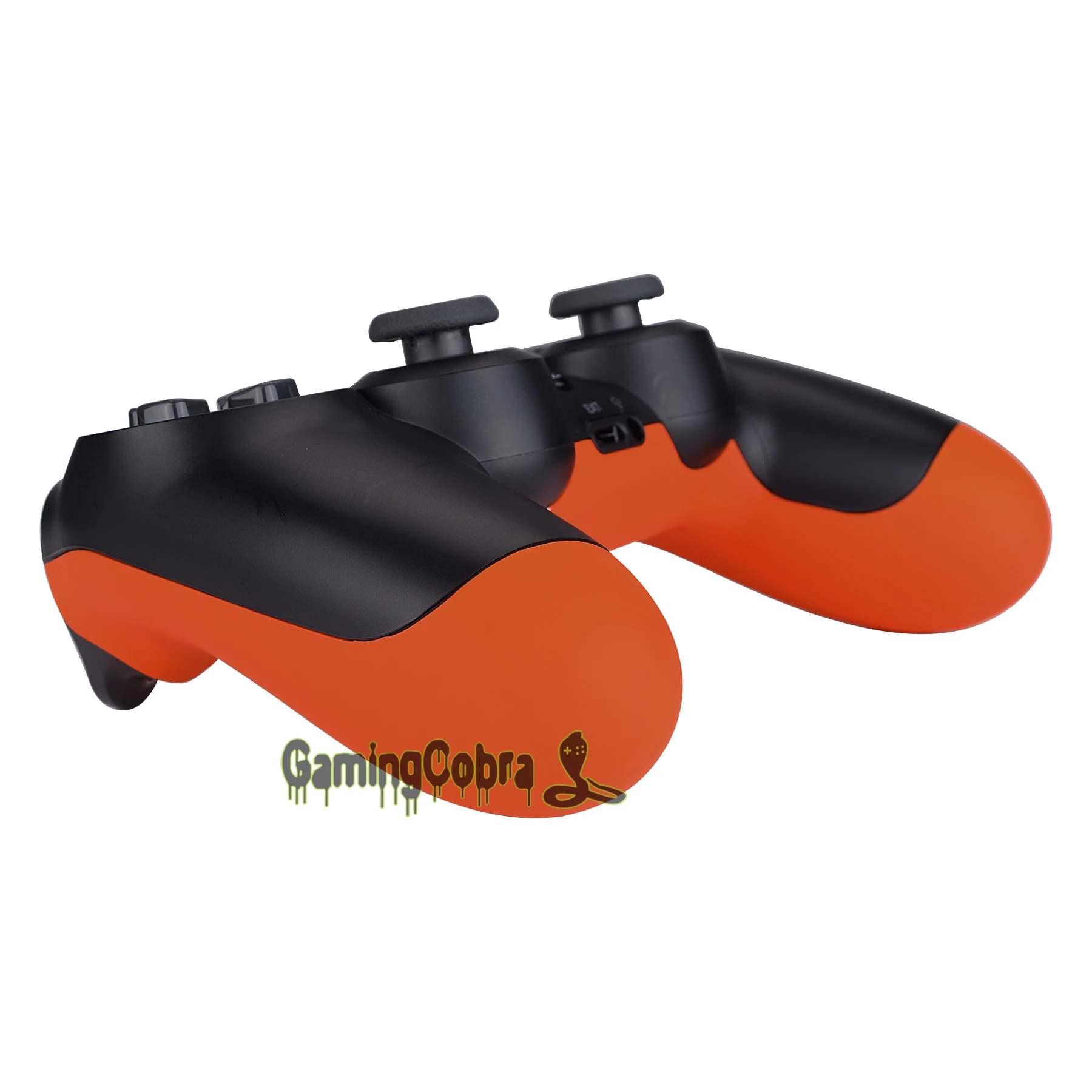 Оранжевый Soft Touch Нижняя оболочка запасная часть для PS4 тонкий поляризационный фильтр Pro контроллер JDM-040 JDM-050 JDM-055