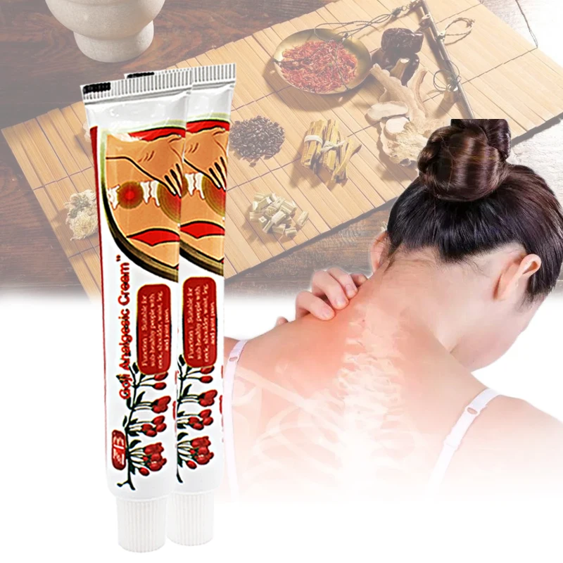 

1/3PCS ZB Analgesic Cream Wolfberry Essence For Muscle Back Knee Joint Pain Relief Body Relaxing Massage Care Medical Plaster