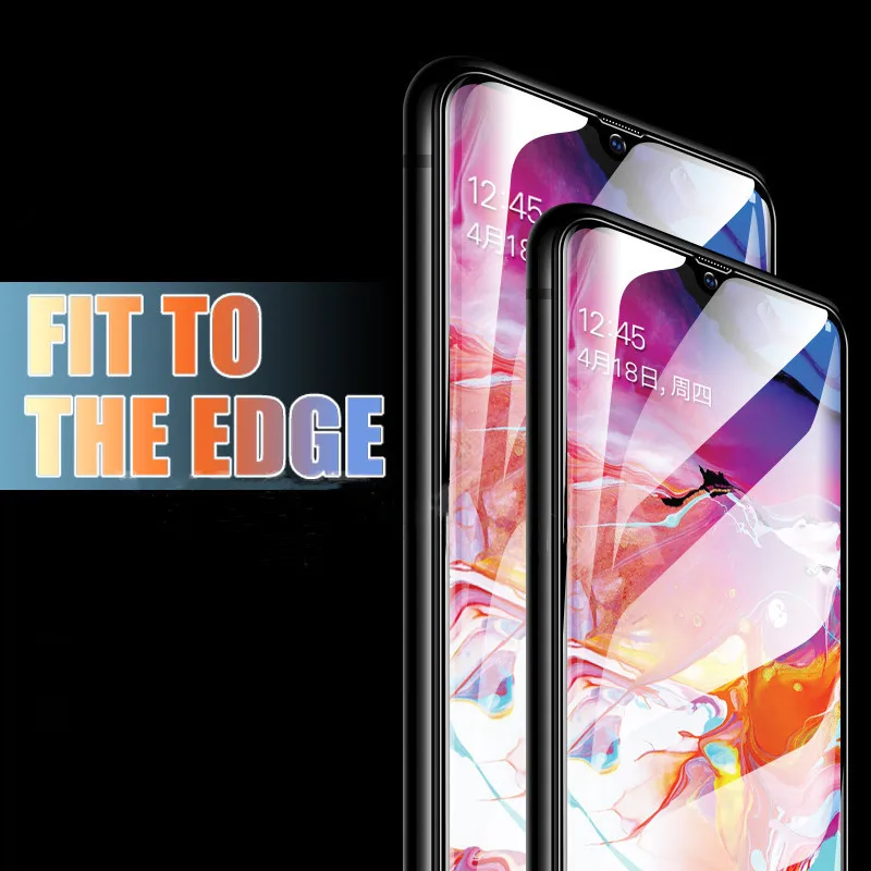Закаленное стекло для Samsung Galaxy A71 A51 A20 A30 A50 A20E A40 A70 A80 a10s a20s a30s a50s Защитная пленка A21