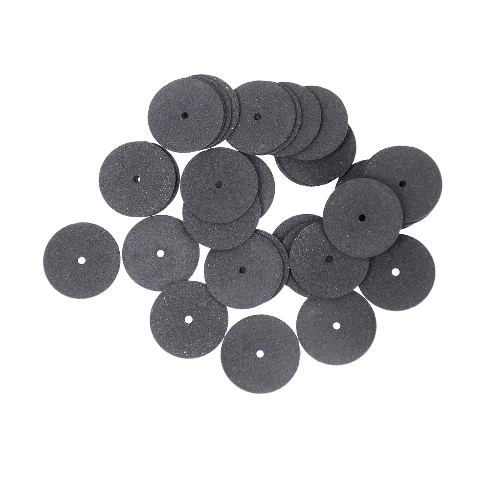 20pcs HELTC Resin Cutting Wheel Cut Off Grinding Abrasive Discs Acc For Dremel Rotary Tool Electric Metal Wood Cutting Tool 24mm