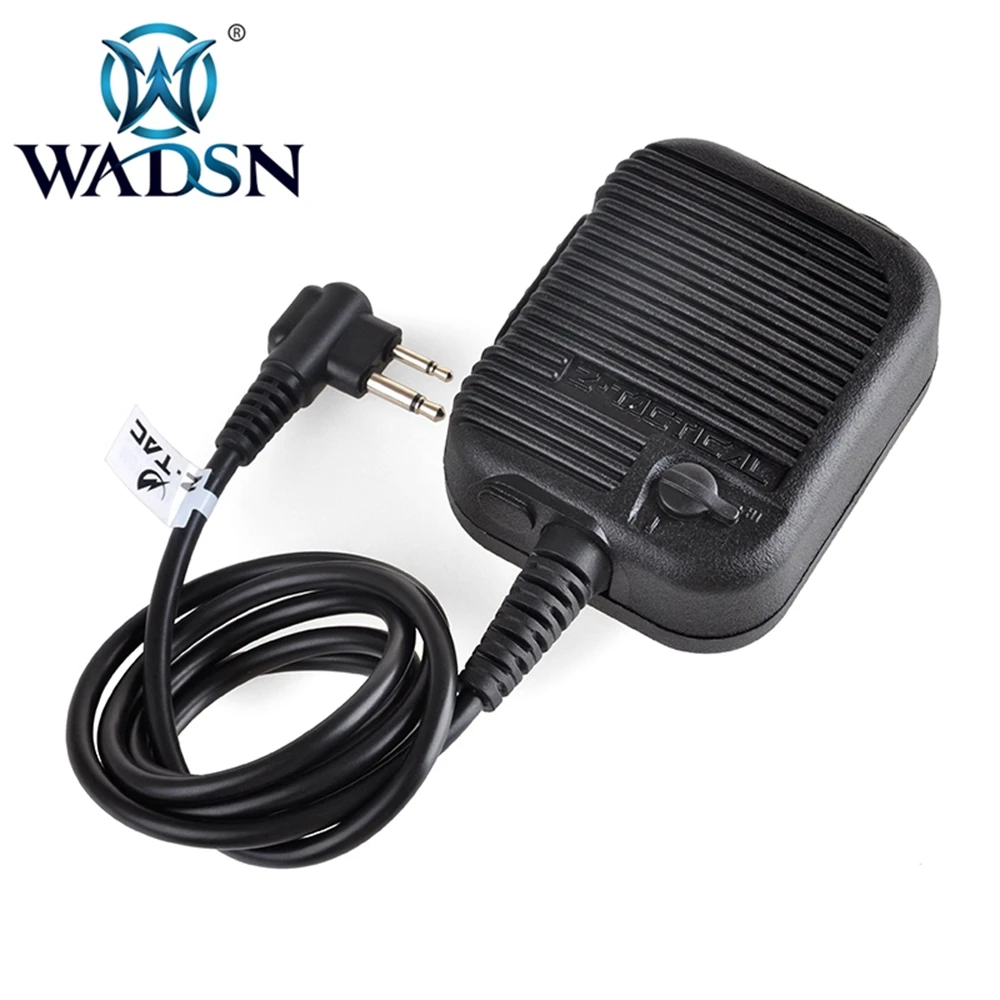 WADSN zUSMC Интерком PTT тактическая гарнитура Push to Talk Kenwood Midland Plug Ptt WZ126 Softair охотничьи Наушники Аксессуары
